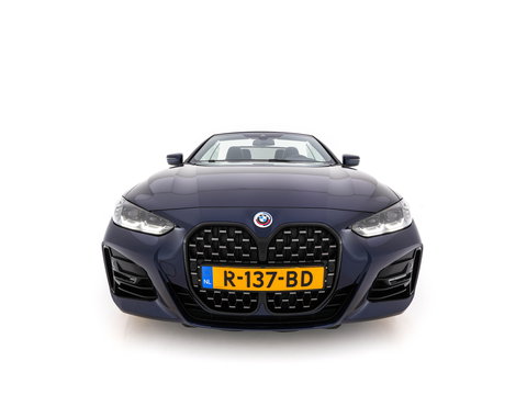 BMW 4 Serie Cabrio 420i M-Sportpack High Executive (INCL-BTW) *LEATHER | FULL-LED | MEMORY-PACK | BLINDSPOT | DIGI-COCKPIT | HIFI-SOUND | SHIFTPADDLES | CAMERA | DAB | NAVI-FULLMAP | TOWBAR | 19''ALU*