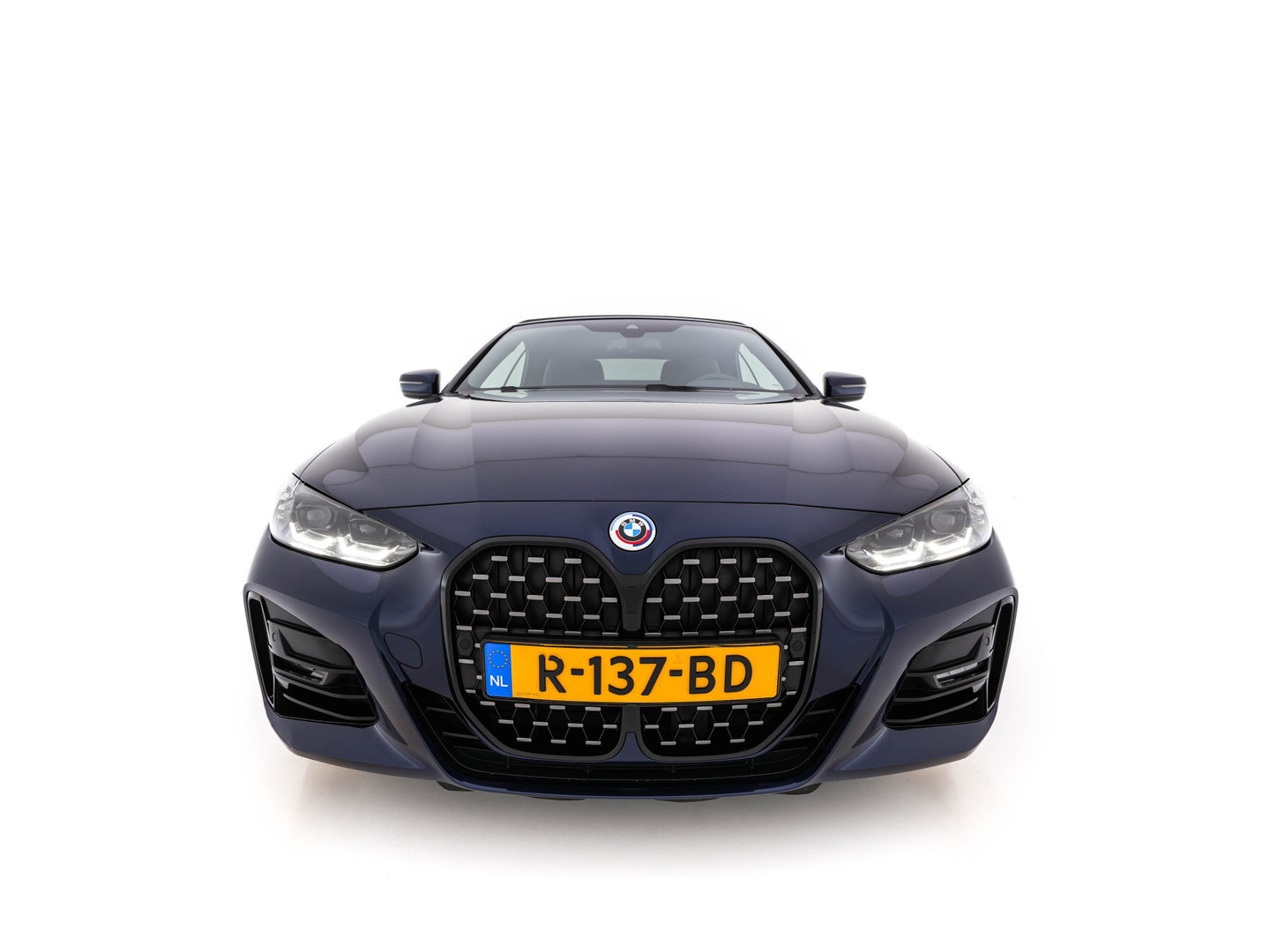 BMW 4 Serie Cabrio 420i M-Sportpack High Executive (INCL-BTW) *LEATHER | FULL-LED | MEMORY-PACK | BLINDSPOT | DIGI-COCKPIT | HIFI-SOUND | SHIFTPADDLES | CAMERA | DAB | NAVI-FULLMAP | TOWBAR | 19''ALU*
