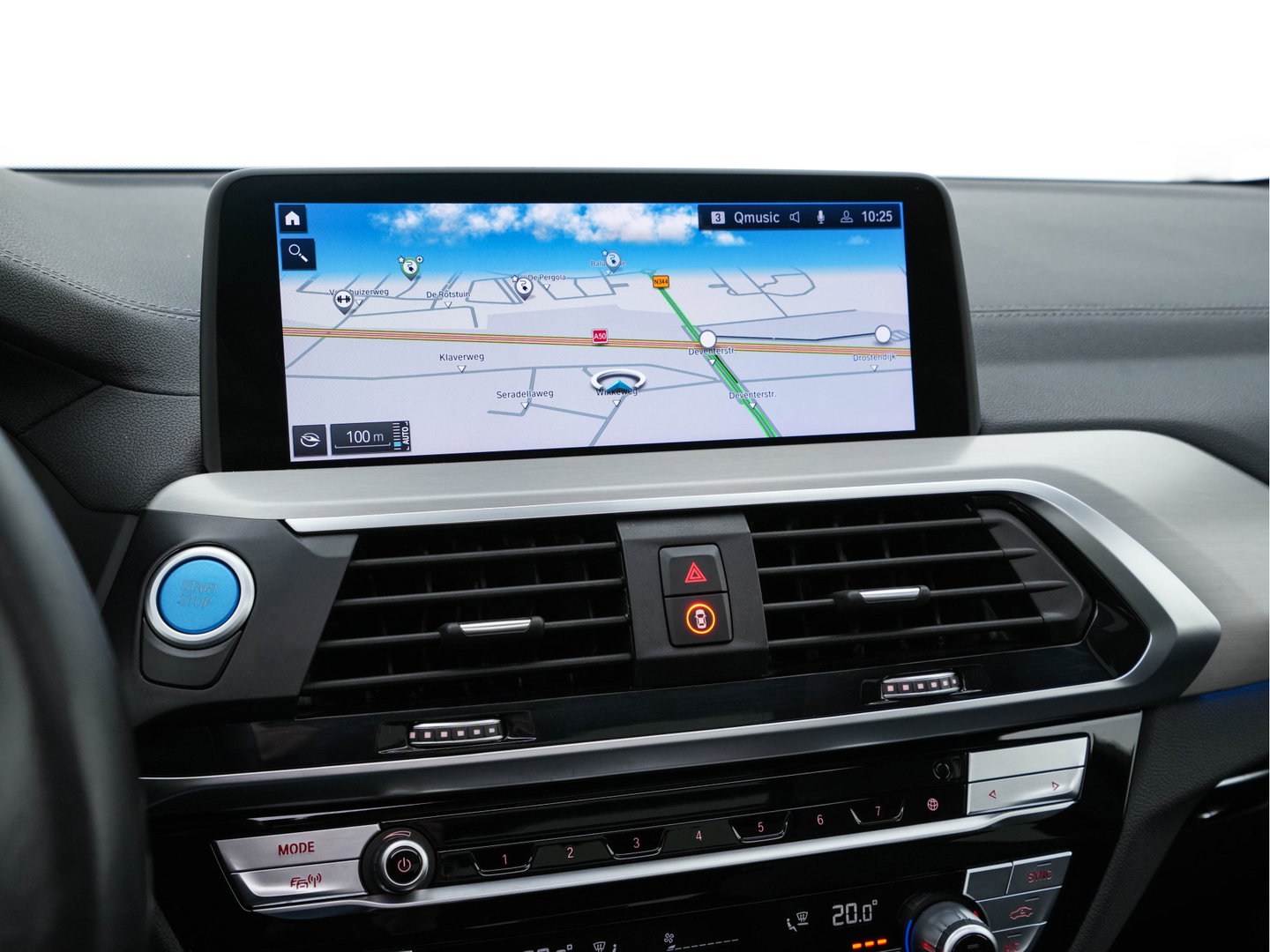 BMW iX3 Executive 80 kWh [ 3-Fase ] {SOH-98%} (INCL-BTW) Aut. *PANO | HEAD-UP | LEATHER | ADAPTIVE-CRUISE | FULL-LED | BLIND-SPOT | MEMORY-PACK | DIGI-COCKPIT | HEATED-COMFORTSEATS | KEYLESS | TOP-VIEW | DAB+ | TOWBAR | 19''ALU*