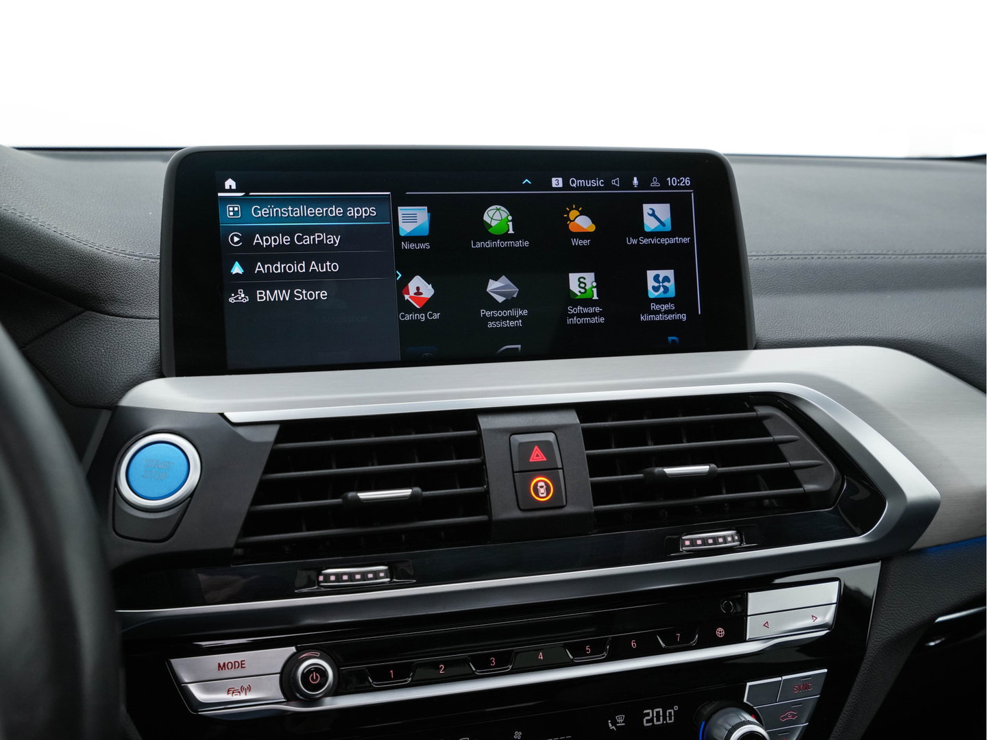 BMW iX3 Executive 80 kWh [ 3-Fase ] {SOH-98%} (INCL-BTW) Aut. *PANO | HEAD-UP | LEATHER | ADAPTIVE-CRUISE | FULL-LED | BLIND-SPOT | MEMORY-PACK | DIGI-COCKPIT | HEATED-COMFORTSEATS | KEYLESS | TOP-VIEW | DAB+ | TOWBAR | 19''ALU*