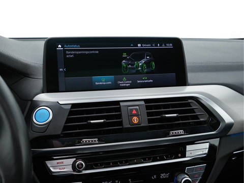 BMW iX3 Executive 80 kWh [ 3-Fase ] {SOH-98%} (INCL-BTW) Aut. *PANO | HEAD-UP | LEATHER | ADAPTIVE-CRUISE | FULL-LED | BLIND-SPOT | MEMORY-PACK | DIGI-COCKPIT | HEATED-COMFORTSEATS | KEYLESS | TOP-VIEW | DAB+ | TOWBAR | 19''ALU*
