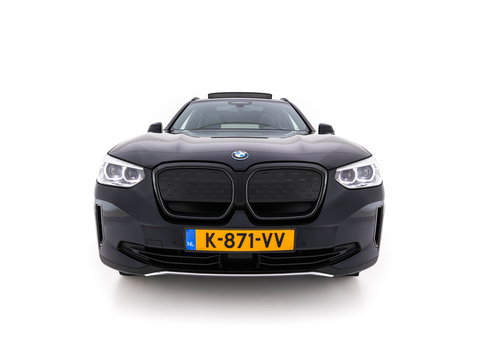 BMW iX3 Executive 80 kWh [ 3-Fase ] {SOH-98%} (INCL-BTW) Aut. *PANO | HEAD-UP | LEATHER | ADAPTIVE-CRUISE | FULL-LED | BLIND-SPOT | MEMORY-PACK | DIGI-COCKPIT | HEATED-COMFORTSEATS | KEYLESS | TOP-VIEW | DAB+ | TOWBAR | 19''ALU*