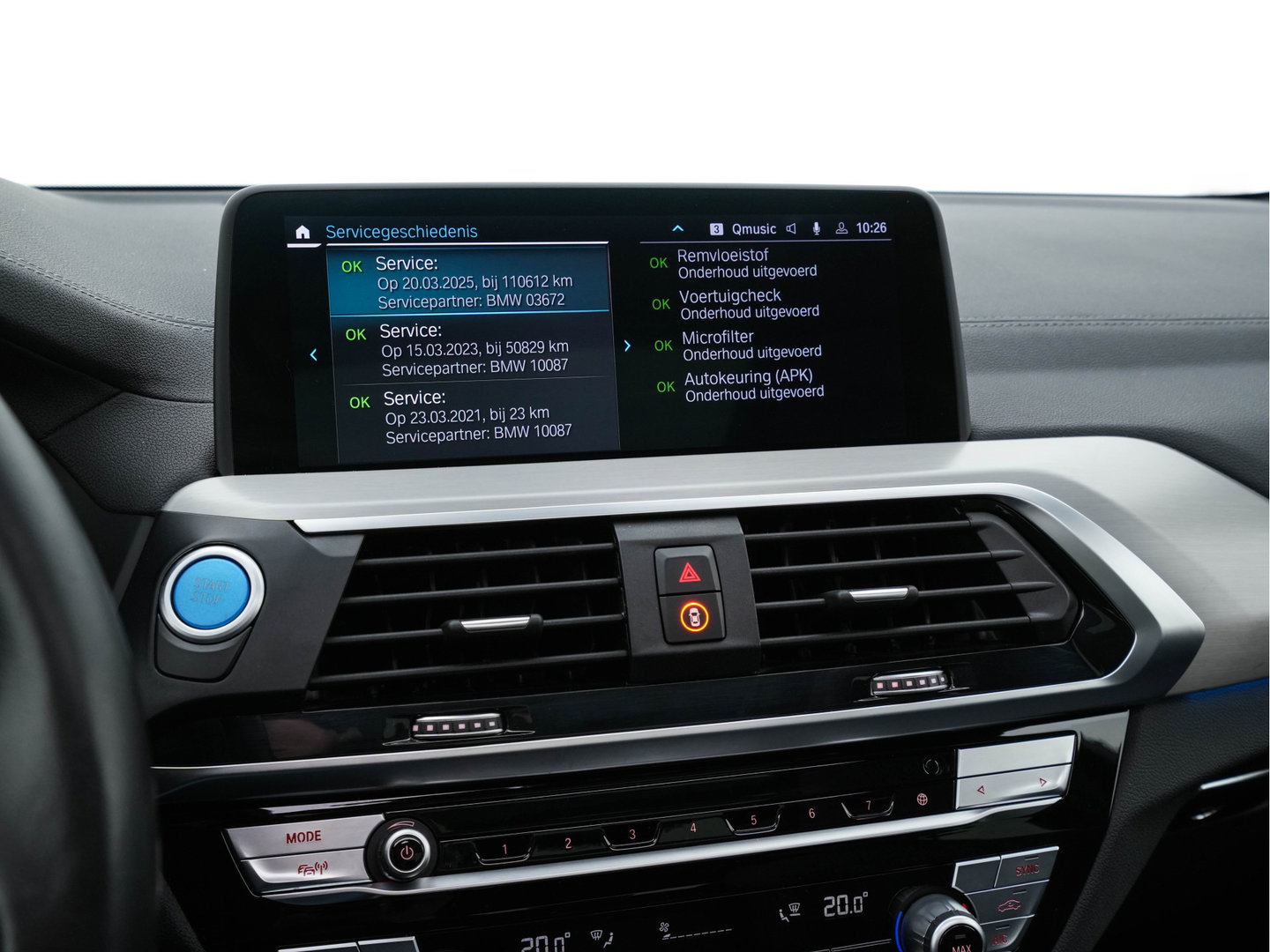 BMW iX3 Executive 80 kWh [ 3-Fase ] {SOH-98%} (INCL-BTW) Aut. *PANO | HEAD-UP | LEATHER | ADAPTIVE-CRUISE | FULL-LED | BLIND-SPOT | MEMORY-PACK | DIGI-COCKPIT | HEATED-COMFORTSEATS | KEYLESS | TOP-VIEW | DAB+ | TOWBAR | 19''ALU*