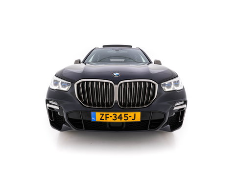 BMW X5 M50d M-Sportpack High Executive Aut. *PANO | HEAD-UP | LASER-LED | LEATHER | SOFT-CLOSE | ADAPTIVE-CRUISE | HARMAN/KARDON | BLIND-SPOT | MEMORY-PACK | TOP-VIEW | DIGI-COCKPIT | NAVI-FULLMAP | ECC | PDC | TOWBAR |