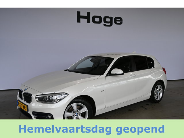 BMW 1 Serie - 116i Sport Cima Navigatie Cruise Control LED Stoelverwarming Rijklaarprijs Inruil Mogelijk!