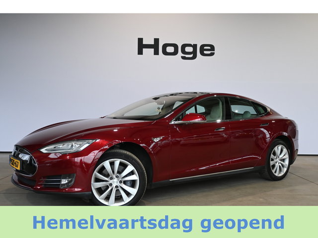 Tesla Model S - 85 Performance Tech Pack ECC Navigatie Licht metaal MARGE 339KM Actieradius! Inruil mogelijk
