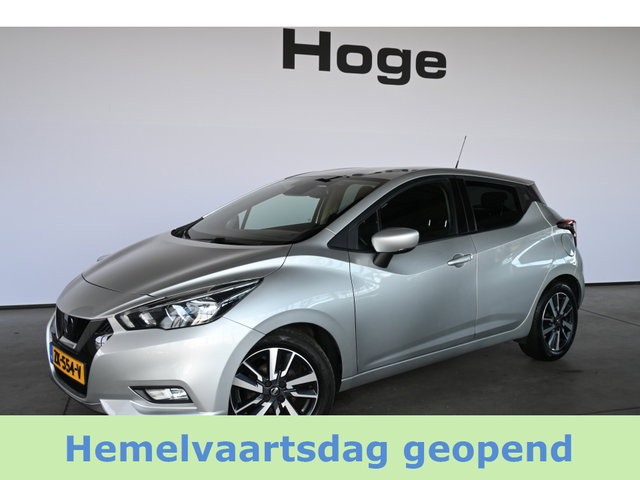 Nissan Micra - 1.0 IG-T N-Connecta Clima Navigatie LED Goed Onderhouden! Inruil Mogelijk!
