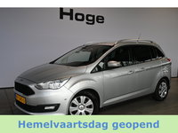 Ford Grand C-Max - 1.0 Trend 7 Persoons Clima Navigatie LED Trekhaak Rijklaarprijs Inruil Mogelijk!