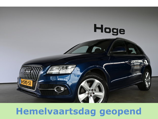 Audi Q5 - 3.0 TDI quattro S-line Clima Cruise control Navigatie LED 1e Eigenaar Inruil mogelijk