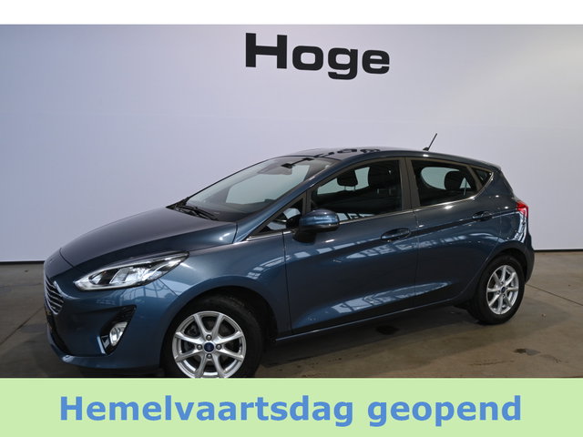 Ford Fiesta - 1.0 EcoBoost Titanium Automaat Clima Navigatie LED Carplay Rijklaarprijs Inruil Mogelijk!