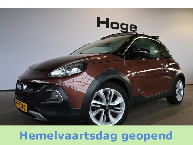 Opel ADAM - 1.0 Turbo Rocks Online Edition Clima Panoramadak Dealer Onderhouden! Inruil Mogelijk!