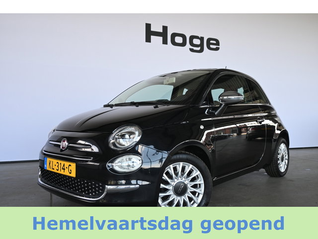 Fiat 500 - 0.9 TwinAir Turbo Lounge Airco Navigatie Leder Lichtmetaal Panoramadak Xenon Goed onderhouden! Inruil Mogelijk!