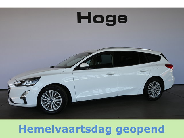 Ford Focus - Wagon 1.0 EcoBoost Titanium X Business Clima Navigatie LED 1e Eigenaar Rijklaarprijs! Inruil Mogelijk!