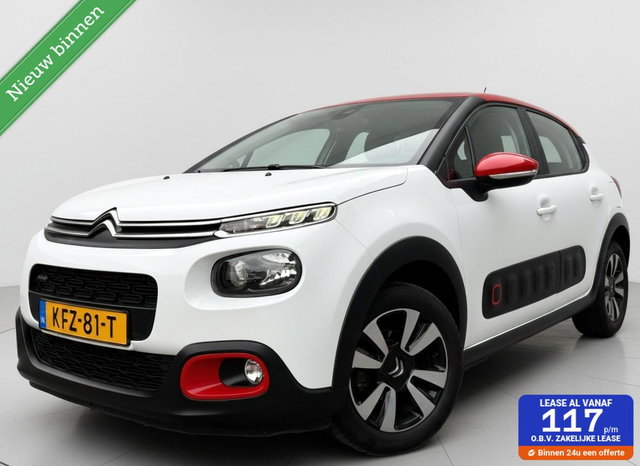 Citroën C3 - 1.2 PureTech Airco Cruise MF Stuur Isofix Mp3 Led 2017 Perfecte Staat Eerste Eigenaar Historie Aanwezig
