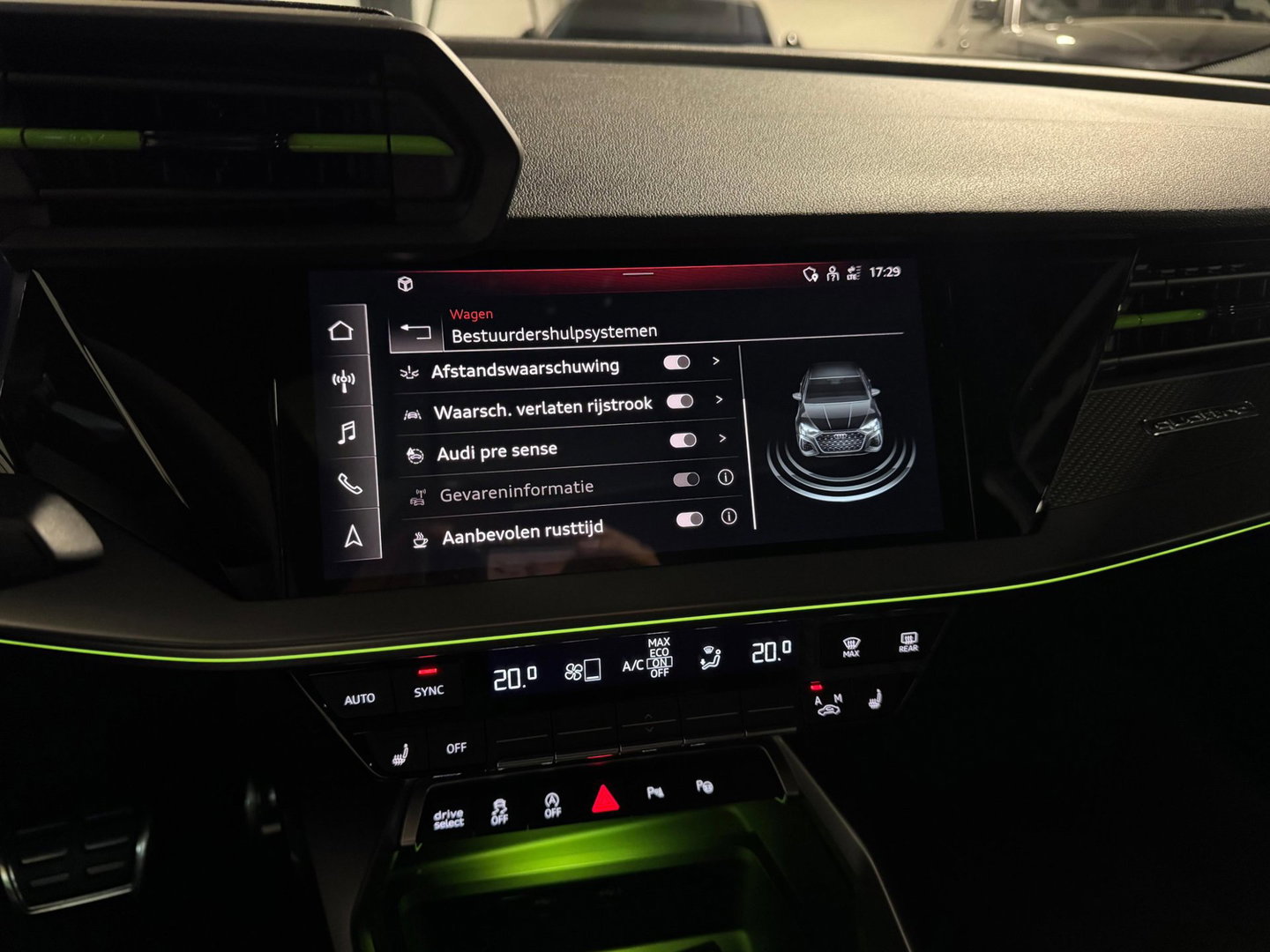 Audi RS3 Limousine 2.5 TFSI RS 3 quattro HULK CERAMIC PANO VOL'