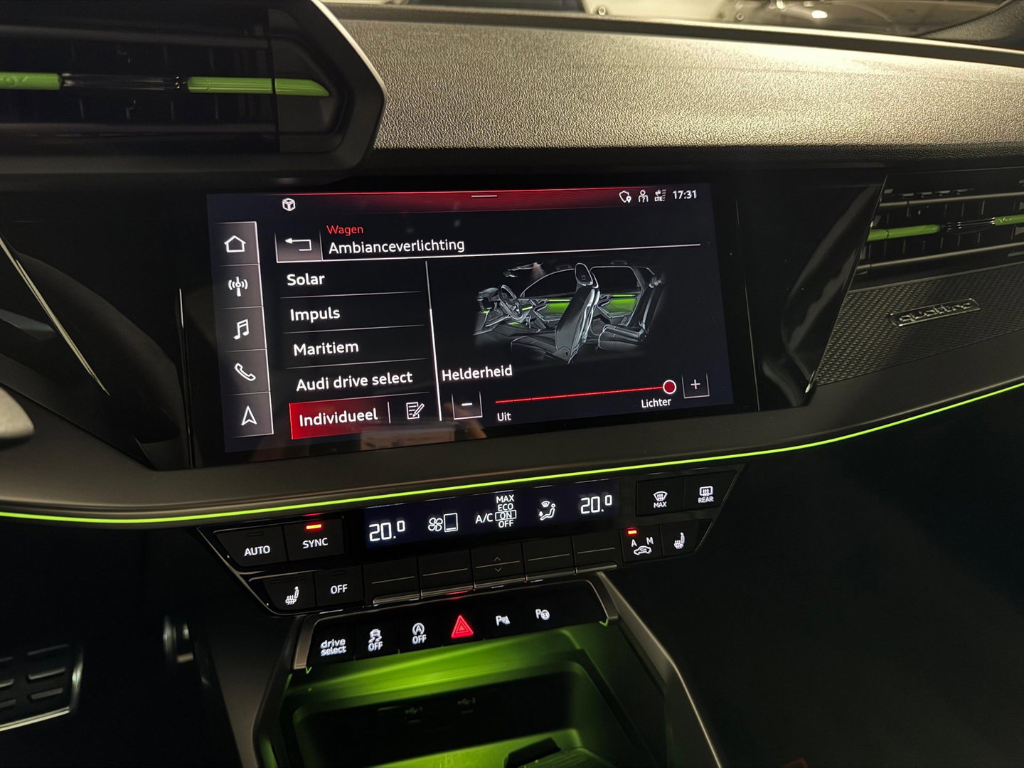 Audi RS3 Limousine 2.5 TFSI RS 3 quattro HULK CERAMIC PANO VOL'