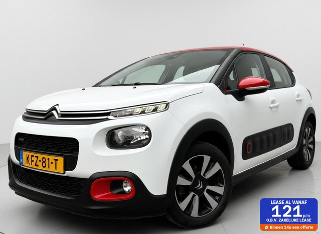 Citroën C3 - 1.2 PureTech Airco Cruise MF Stuur Isofix Mp3 Led 2017 Perfecte Staat Eerste Eigenaar Historie Aanwezig