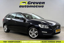 Volvo V60 - 2.4 D6 Twin Engine Momentum 280PK | Virtual | Clima | Cruise | Trekhaak | Navi | Leder | Parkeersens.