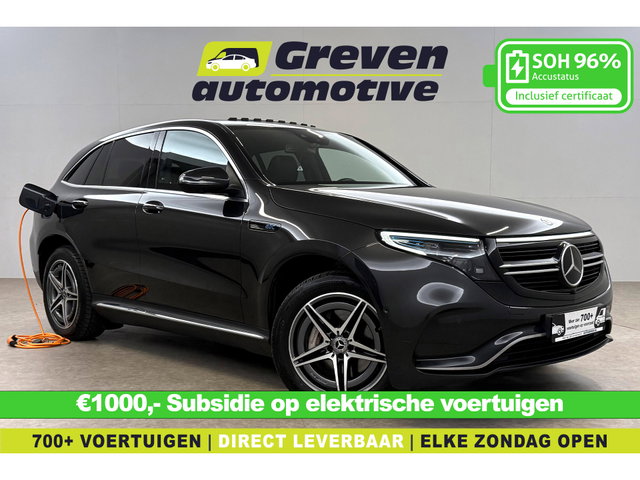 Mercedes-Benz EQC - 4M Business Solution 85 kWh | Snelladen | SOH 96% | Pano | Sfeer | Memory | HuD | Virtual | 360° | Adap.Cruise