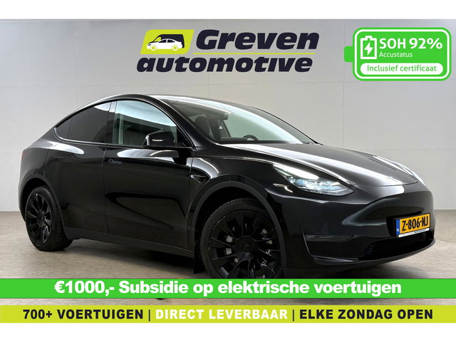 Tesla Model Y - Long Range AWD 75 kWh | Snelladen | SOH 92% | Autopilot | Pano | Camera | Memory | Pano | Stoel/Stuurverw.