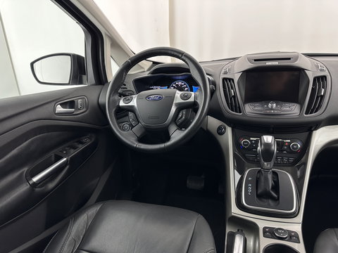 Ford C-MAX 2.0 Plug-in Hybrid Titanium Plus Aut. *PANO | LEATHER | NAVI-FULLMAP | KEYLESS | CAMERA | HEATED-COMFORTSEATS | ECC | PDC | 17"ALU*