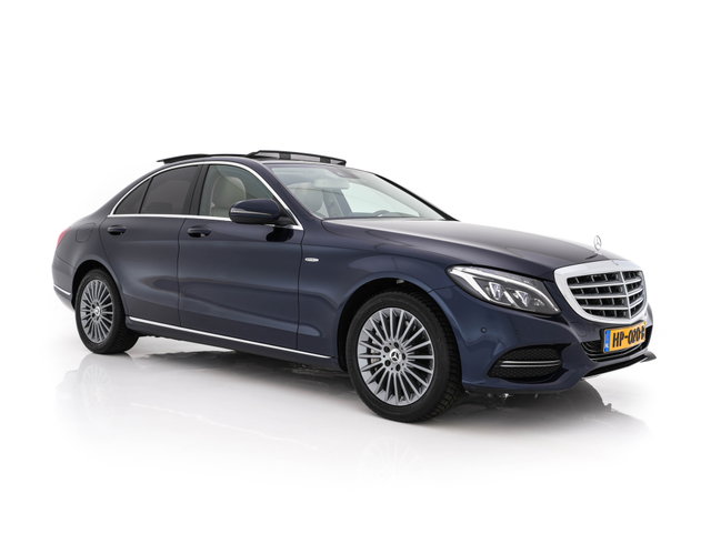 Mercedes-Benz C-Klasse - 350 e Lease Edition Aut. *PANO | LUXURY-LEATHER | BURMESTER-AUDIO | FULL-LED | NAVI-FULLMAP | HEATED-SPORTSEATS | CAMERA | AIRMATIC | PRIVACY-GLASS | ECC | CRUISE | KEYLESS | 17''ALU*
