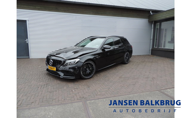 Mercedes-Benz C-Klasse - Estate AMG 63 Edition 1 panoramadak zeer mooi lichte schade rijbaar