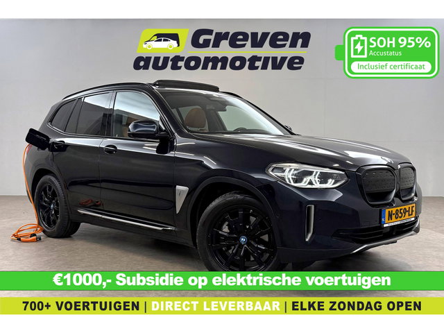 BMW iX3 - Executive Shadow Line 80 kWh 286PK | Snelladen | SOH 95% | Pano | Sfeer | Memory | HuD | Virtual | H/K | 360° | Carplay | NAP