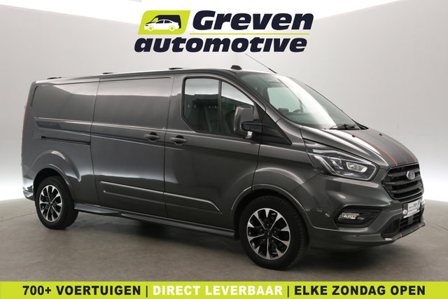 Ford Transit Custom - 2.0 TDCI Sport L2H1 185PK | Aut. | Airco | Adap. Cruise | Camera | Carplay | 3 Zits | Trekhaak | 2xSchuifdeur