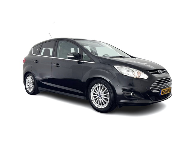 Ford C-MAX - 2.0 Hybrid Titanium Plus (Plug-In) Aut. *PANO | LEATHER | NAVI-FULLMAP | KEYLESS | CAMERA | HEATED-COMFORTSEATS | ECC | FORD-SYNC | PDC | 17"ALU*