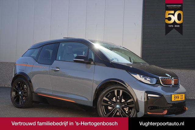 BMW i3 - S 184pk*Unique Forever*120Ah/42 kWh/Sunroof/2xAdaptive/Leder/W-pomp/3-fase/20"