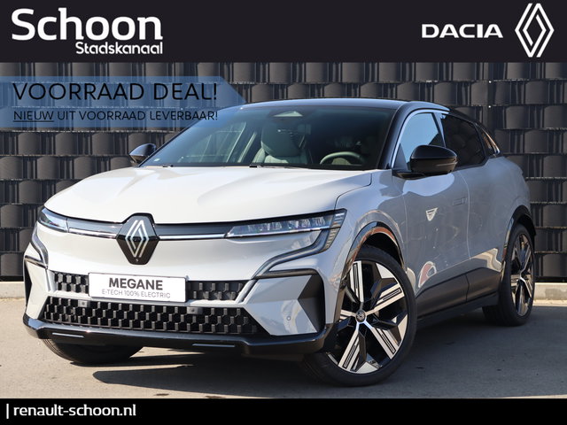 Renault Megane E-Tech - comfort range techno 60 kWh EV | Demo | 5 jaar garantie | Adap. Cruise | Stoel-/Stuurverwarming | 360 Camera | Warmtepomp