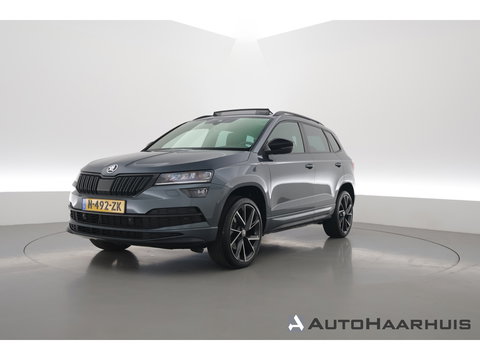 Škoda Karoq 1.5 TSI ACT Sportline Business | Dig. Cockpit | Pano | Elek. Trekhaak | Krell Audio | Adapt. Cruise | Keyless | Stoel-Stuurverw. |