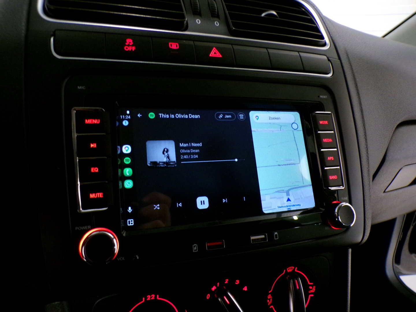 Volkswagen Polo 1.4-16V R-Line "Origineel NL!" Automaat! Apple-Carplay Camera Android-Auto Cruise-control 1e-eigenaar! Dealer-ond