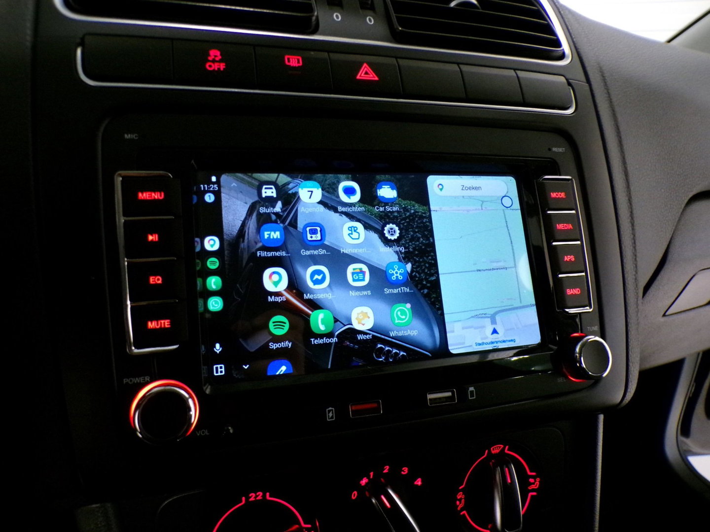 Volkswagen Polo 1.4-16V R-Line "Origineel NL!" Automaat! Apple-Carplay Camera Android-Auto Cruise-control 1e-eigenaar! Dealer-ond