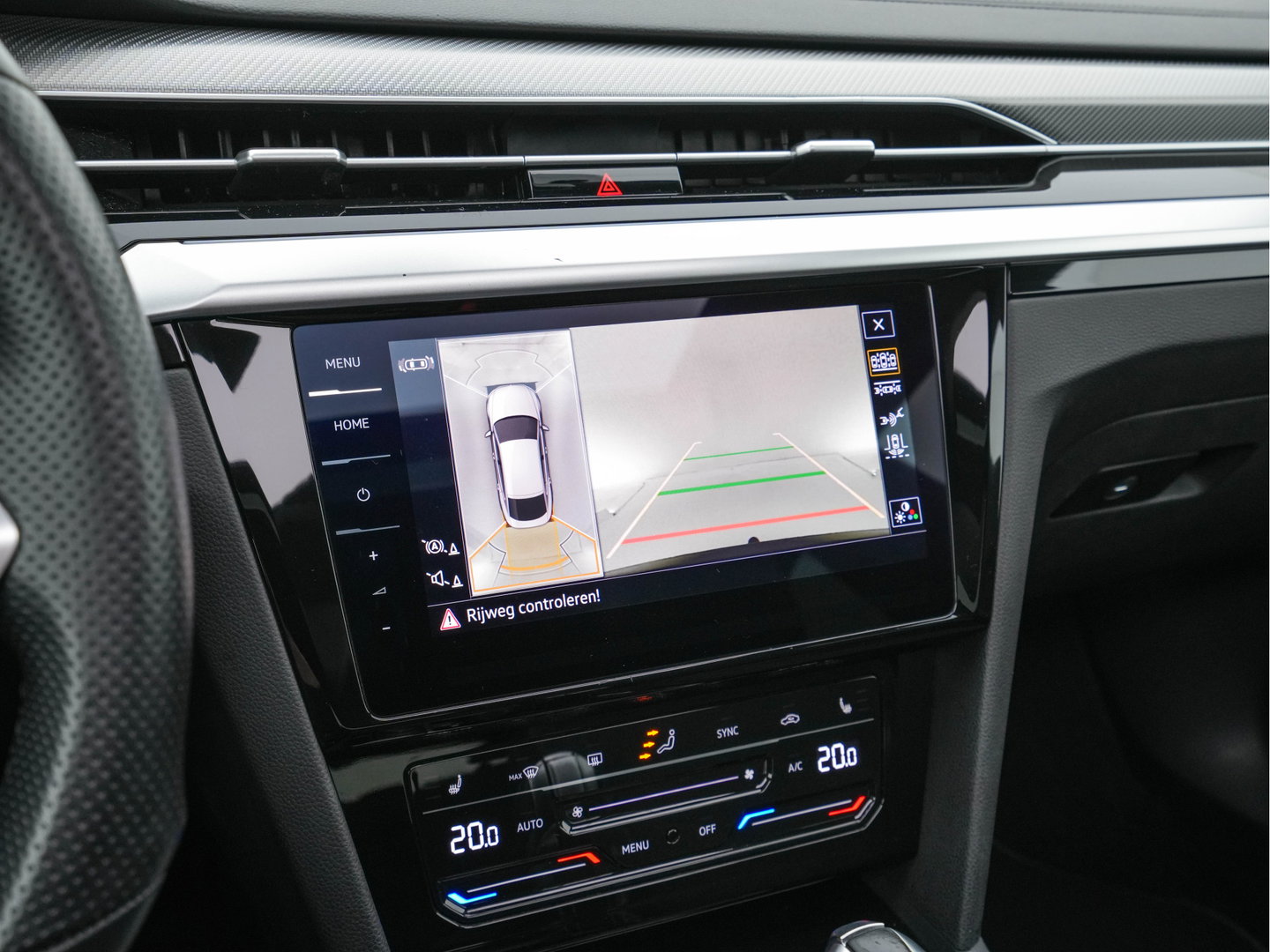 Volkswagen Arteon 1.4 TSI eHybrid R-Line Business+ (Plug-In) (INCL-BTW) *PANO | HEAD-UP | LEATHER-MICROFIBRE | FULL-LED | TOPVIEW | ADAPTIVE-CRUISE | BLINDSPOT | HEATED-SPORTSEATS | KEYLESS | NAVI-FULLMAP | PRIVACYGLASS | SHIFTPADDLES | DIGI-COCKPIT |