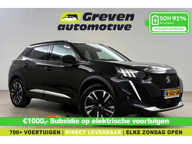 Peugeot e-2008 - EV GT Pack 50 kWh | Snelladen | SOH 91% | Camera | Virtual | Adap. Cruise | Sfeer | Carplay | NAP