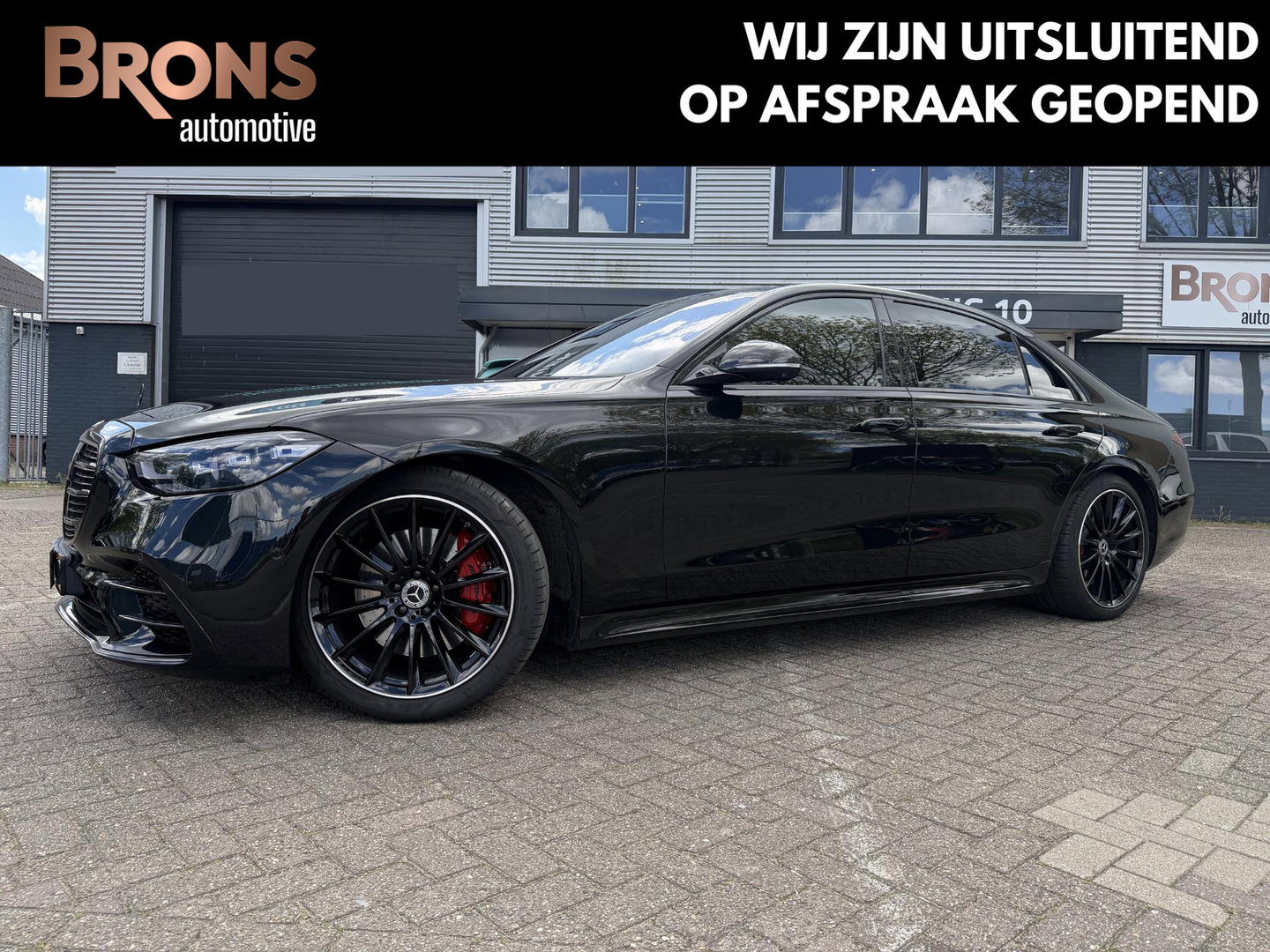 Mercedes-Benz S-Klasse 580 4MATIC Lang AMG Line 4 wiel sturing l full options