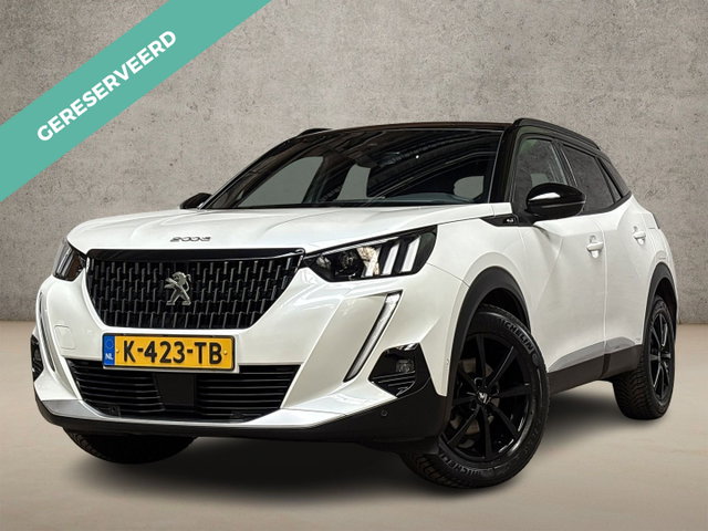 Peugeot 2008 - 1.2 PureTech GT Line (VIRTUAL COCKPIT, APPLE CARPLAY, GROOT NAVI, KEYLESS, LEDER/ALCANTARA, 360 CAMERA, STOELVERWARMING, GETINT GLAS, ADAPTIVE CRUISE, TREKHAAK, NIEUWSTAAT)