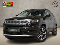 Jeep Compass - 4xe 190 Plug-in Hybrid Electric Night Eagle 190Pk Automaat (VIRTUAL COCKPIT, APPLE CARPLAY, GROOT NAVI, 360 CAMERA, LEDER, GETINT GLAS, SPORTSTOELEN, ADAPTIVE CRUISE, NIEUWSTAAT)