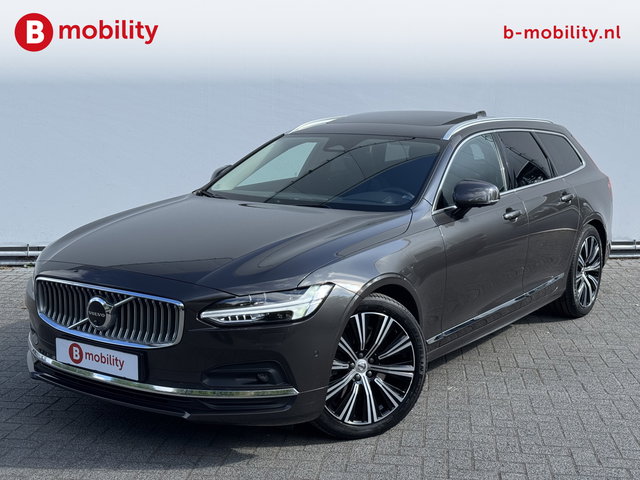 Volvo V90 - B4 Plus Bright Trekhaak 2000kg Panoramadak Harman/Kardon | Adaptive Cruise Control | 360 Camera | Apple CarPlay
