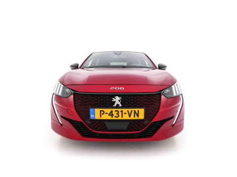Peugeot e-208 EV GT Pack 50 kWh [ 3-Fase-11kW ] {SOH-88%] (INCL-BTW) *HEATPUMP | FULL-LED | DIGI-COCKPIT | BLINDSPOT | CAMERA | LEATHER-ALCANTARA | AMBIENTLIGHT | NAVI-FULLMAP | LANE-ASSIST | KEYLESS | DAB | CCS-FASTLOADER | HEATED-SPORTSEATS | PRIV