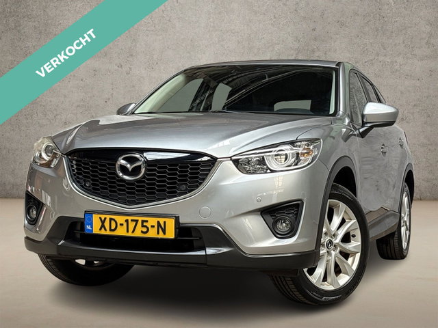 Mazda CX-5 - 2.0 GT-M 4WD 160Pk Automaat (NAVIGATIE, LEDER, STOELVERWARMING, BOSE AUDIO, ELEK SPORTSTOELEN, GETINT GLAS, TREKHAAK, NIEUWSTAAT)