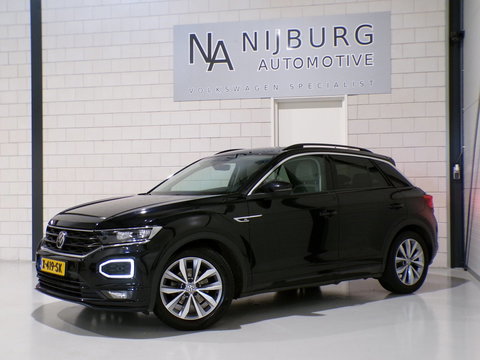 Volkswagen T-Roc 1.0 TSI R-Line Sport Apple-Carplay Full-LED Stoelverwarming Leer Parkeersensoren Adaptive-cruise Android-Auto