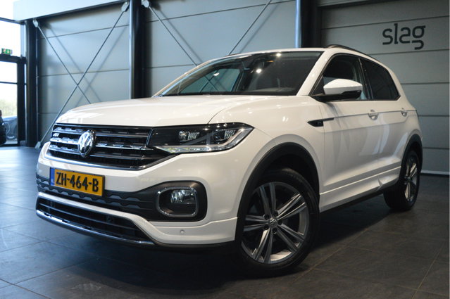 Volkswagen T-Cross - 1.0 TSI R-LINE airco navi cruise pdc trekhaak 17 inch !!