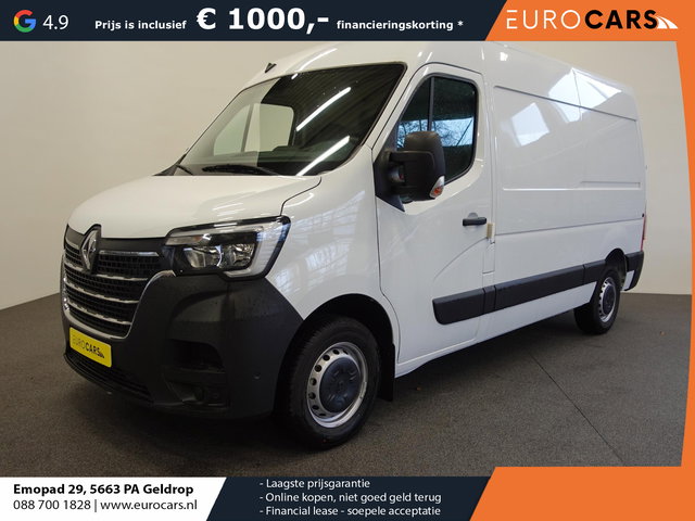 Renault Master - T33 2.3 dCi 135PK L2H2 BPM VRIJ! Airco Cruise control Parkeersensoren Navigatie Trekhaak Prijs