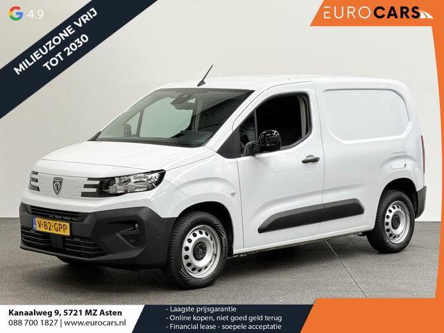 Peugeot Partner - 1.5 BlueHDi 130PK L1 Automaat Airco Cruise Control Apple Carplay/ Android Auto Trekhaak Blindspot Rondomzicht camera volledig digitaal instrumentenpaneel