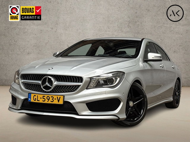 Mercedes-Benz CLA - 180 AMG Sport Automaat (GROOT NAVI, LEDER/ALCANTARA, KEYLESS START, SPORTSTOELEN, XENON, PARKEERSENSOREN, CRUISE, NIEUWE APK, NIEUWSTAAT)