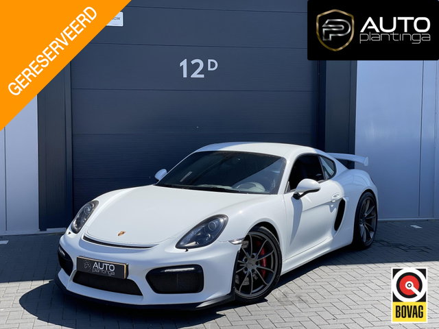 Porsche Cayman - GT4 3.8 385PK | NL AUTO | DEALERONDERHOUDEN! | NIEUWSTAAT | GT4 | Handbak | Bomvol |