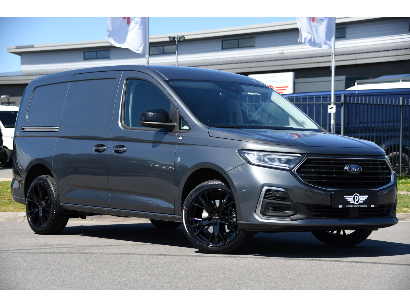 Ford Transit Connect 2.0 EcoBlue L2 Limited PB Edition Full options! Camera, Cruise, Virtual,  Carplay, 122pk, Automaat, Leder, Stuurverwarming, Trekhaak, Uniek!